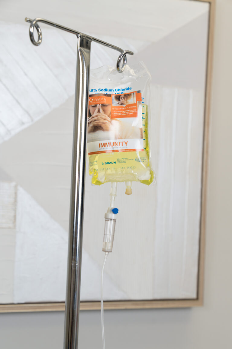 IV vitamin therapy drip at Balanced Body in Kaysville, Utah