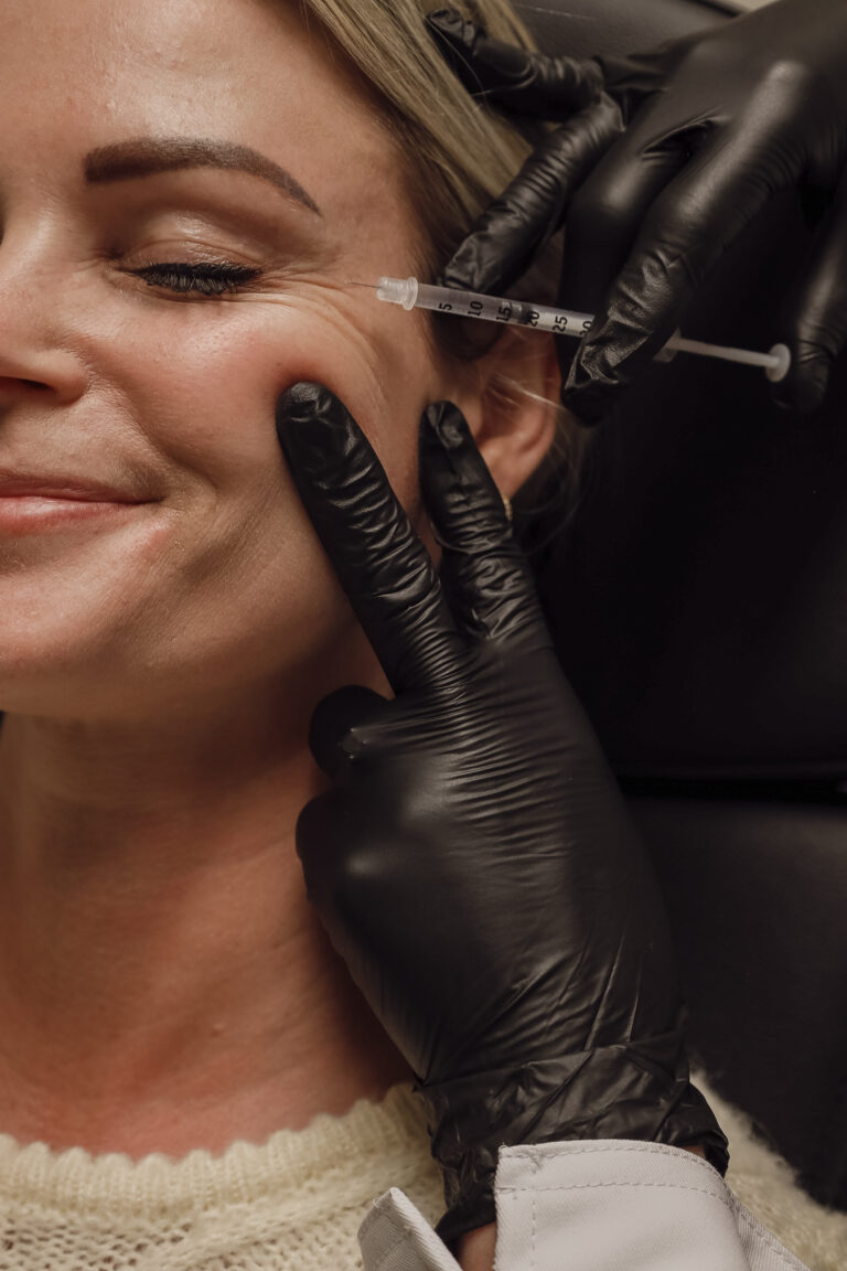 Dysport injection at Balanced Body med spa in Kaysville, Utah